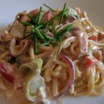 Pasta con Pollo Affumicato & Panna